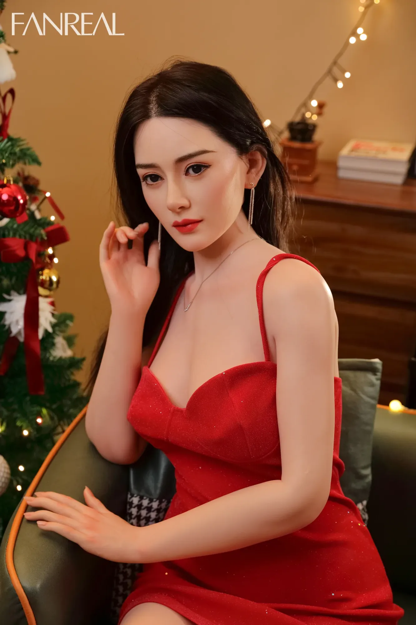 FanReal | Ling - 5ft 7/170cm D-cup Christmas Lifelike Silicone Sex Doll view 3
