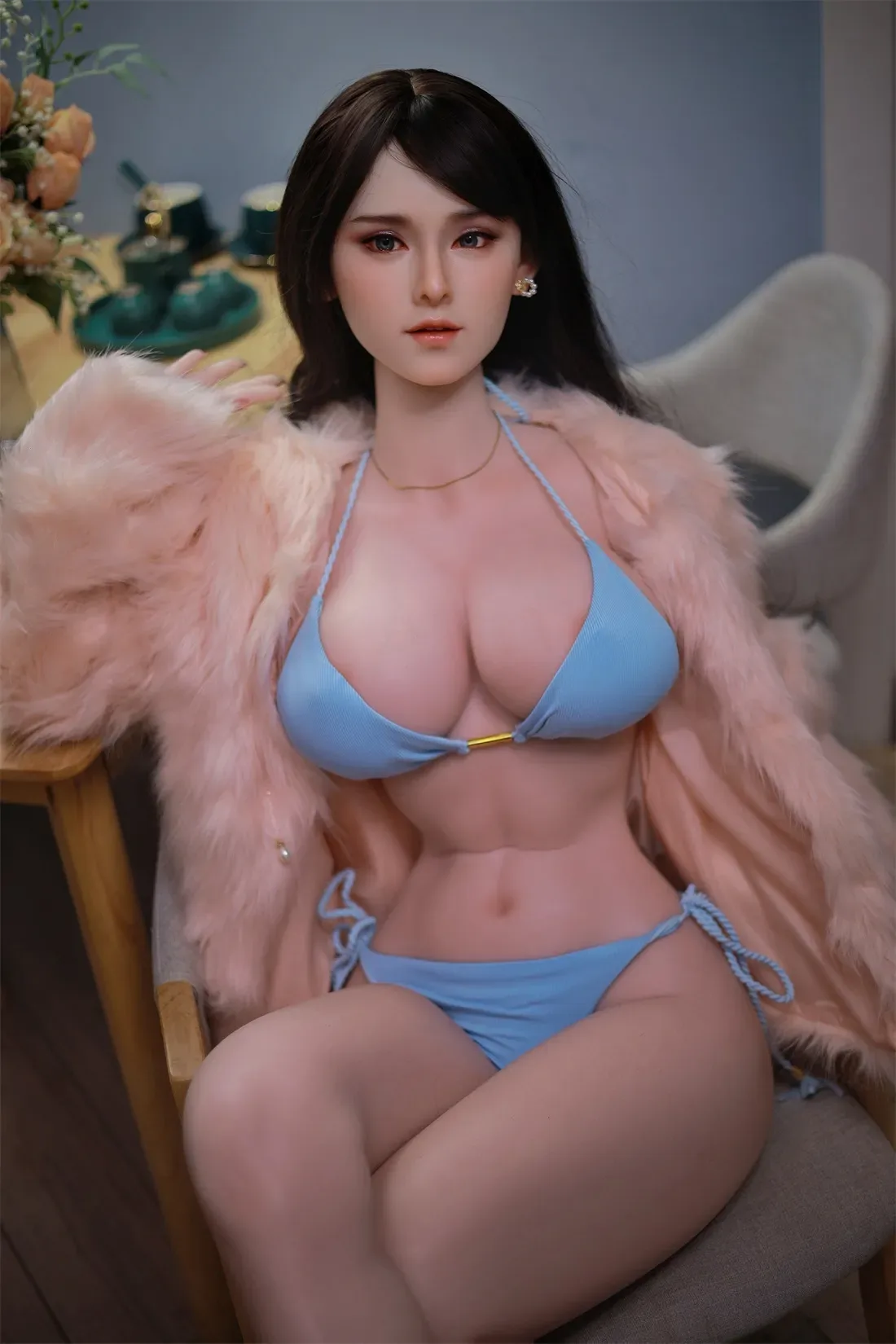 JY | Shuya - 5ft 3/161cm Big Breasts Thin Waist Asia Silicone Sex Doll view 8