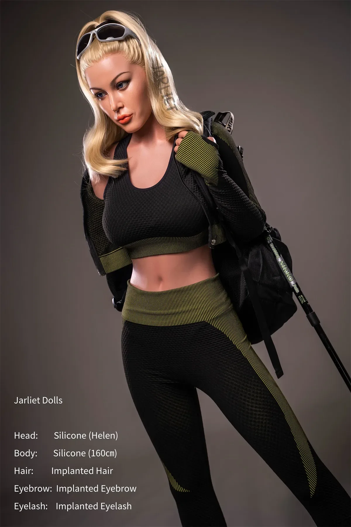 Jarliet丨Helen-5ft 2/160cm Medium Breasts C-Cup Silicone Sex Doll view 5