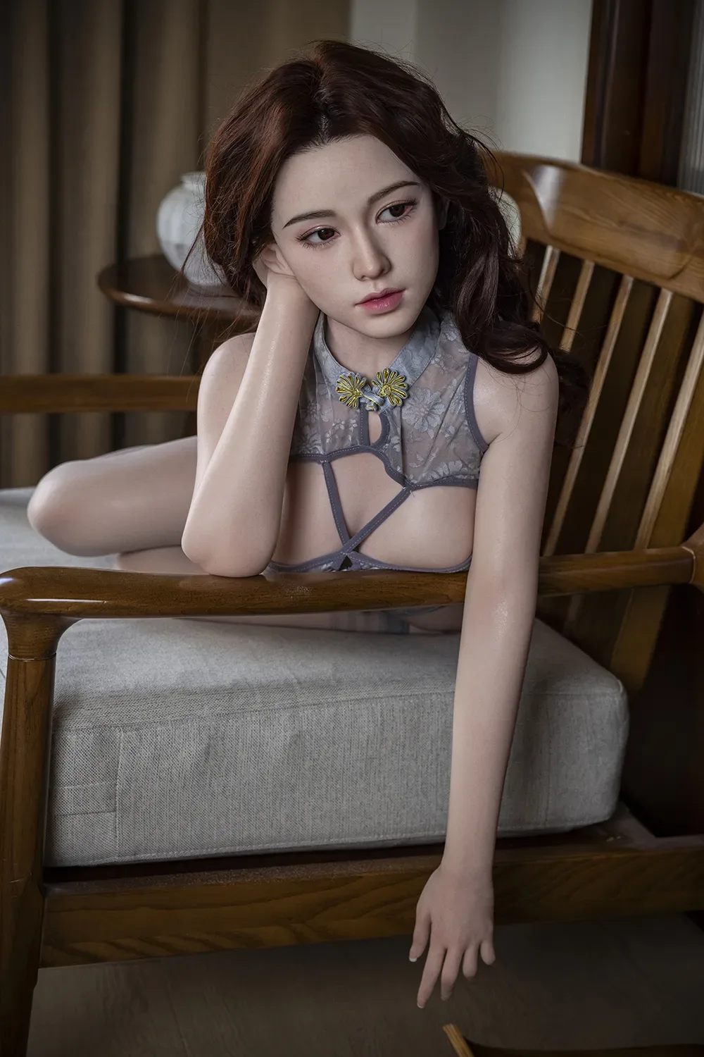 Starpery | Nina - 4ft 11/151cm B-Cup Asian Silicone Sex Doll view 4