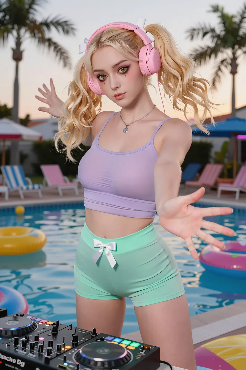 SY丨Isla -4ft 8/141cm B Cup Petite Lovely Blonde Silicone Sex Doll view 7
