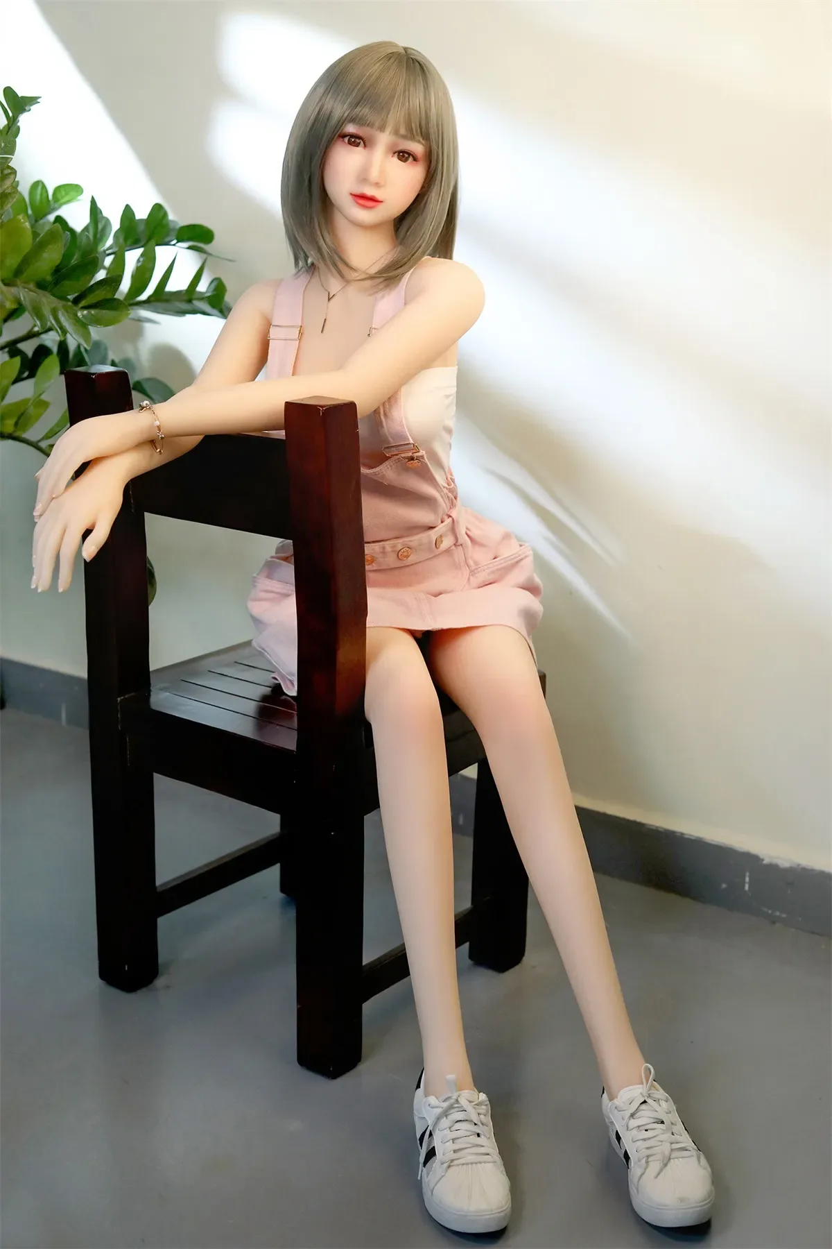 SY | Pag- 160cm (5ft3) Small Breast Japanese Style Sex Doll With Blonde Straight Hair view 7