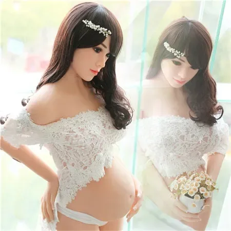 SY | Hitomi - 4ft 12(153cm) Japanese Style Gentle Realistic Pregnant Sex Doll view 7