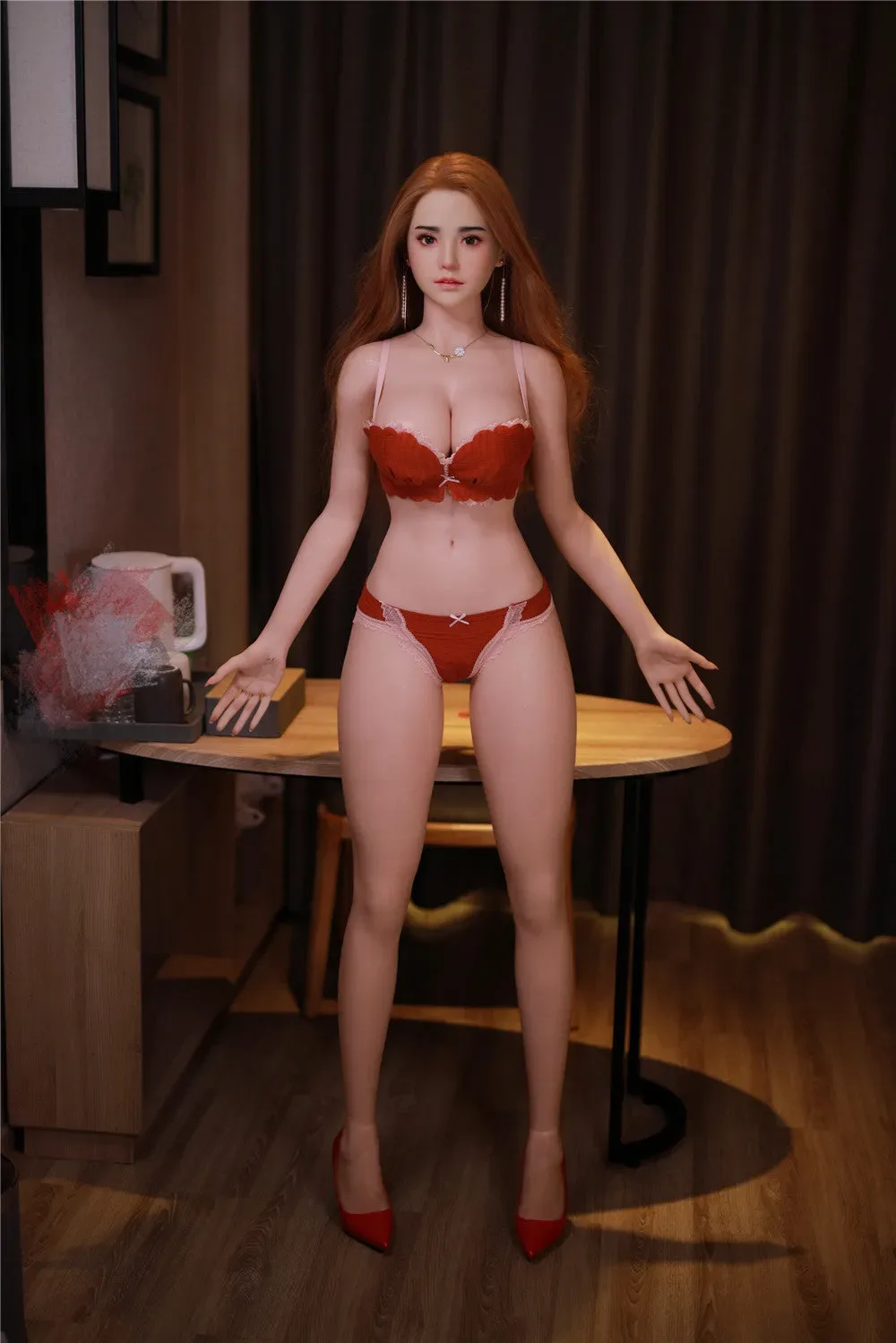 JY | YunShu-5ft 4/163cm Silicone Big Breasts Sex Doll view 6