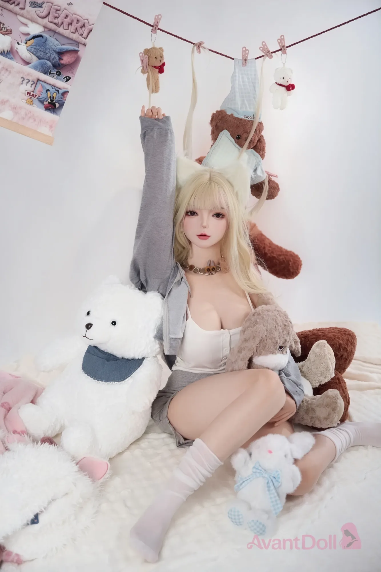 Avant Doll | Rine - 165cm/5ft5 F Cup Blonde Lovely Girl ROS Silicone Doll view 6