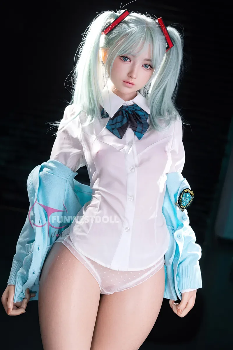 Funwest | Amy - 5ft 3/159cm A-Cup Miku Cosplay Sex Doll (In Stock EU)
