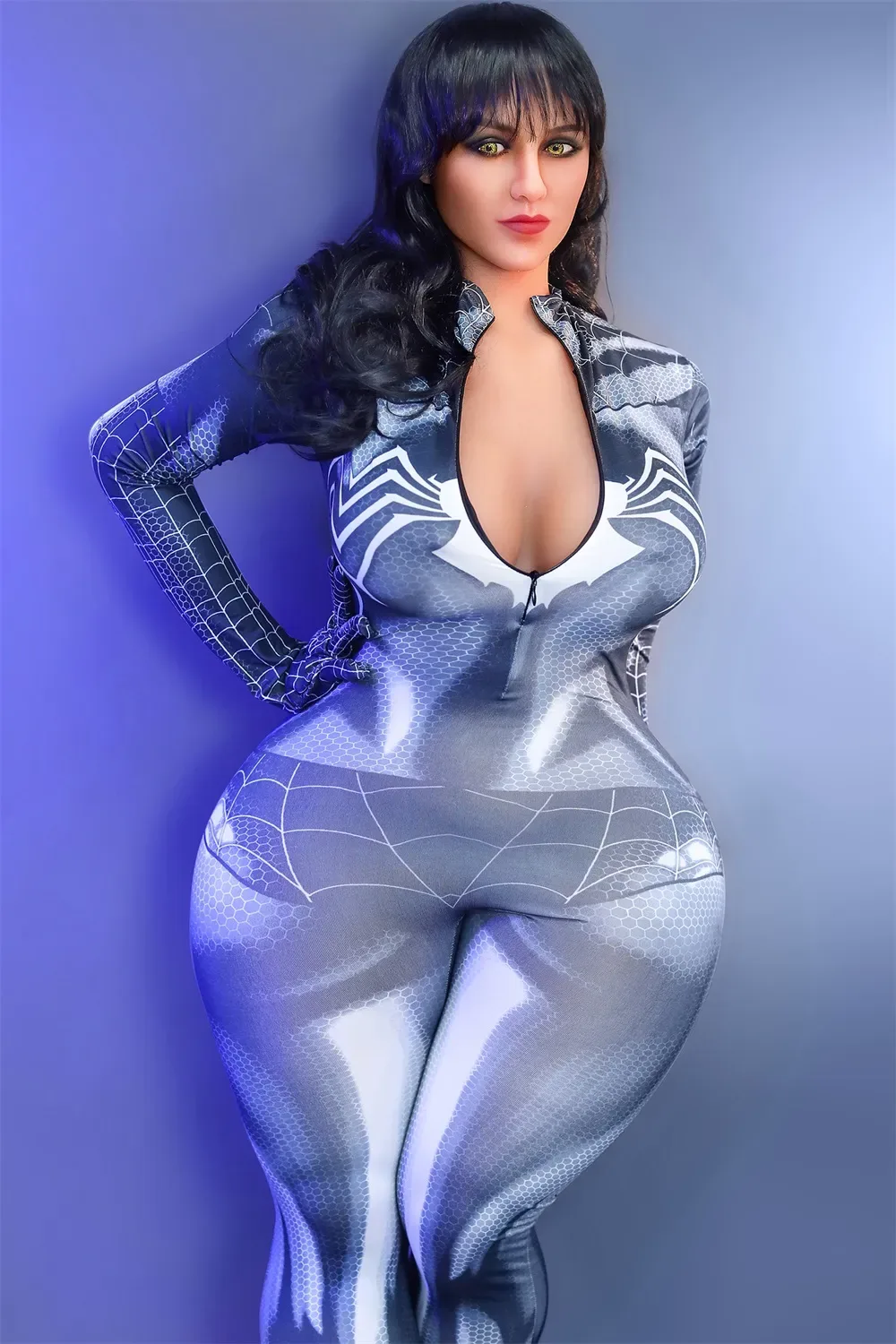 SY | Rolawre - 4ft 10 (148cm) Big Butt Chubby Sex Doll With Long Hair view 8
