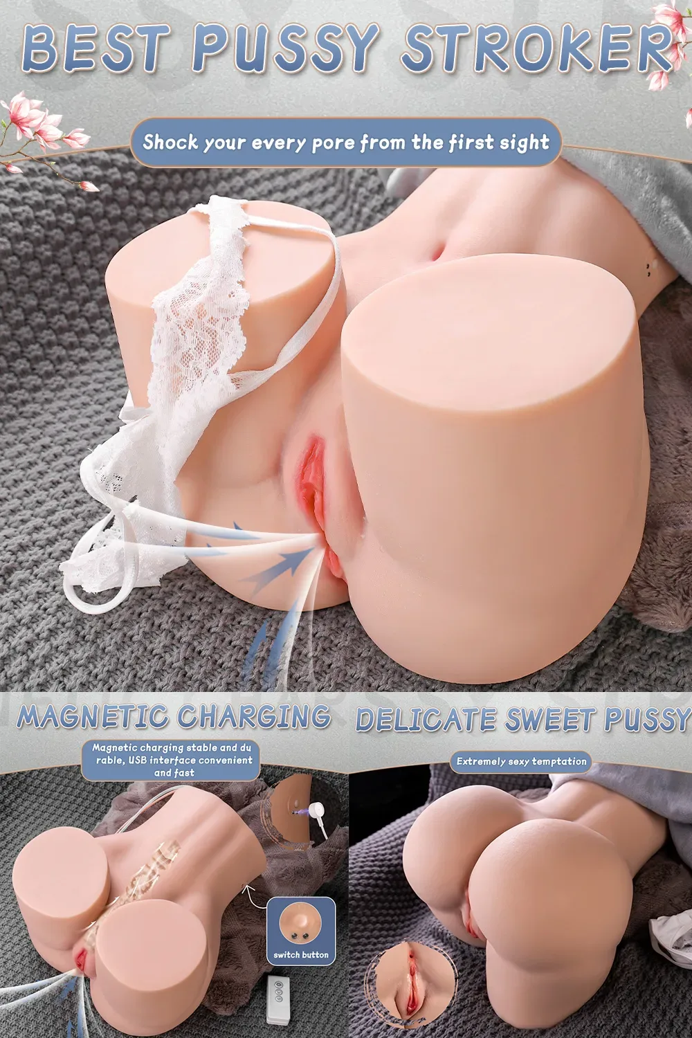 XISE | Brigitte - 24.25lbs/11kg Realistic Male Sex Torso with Movable Penis (In Stock US) view 1