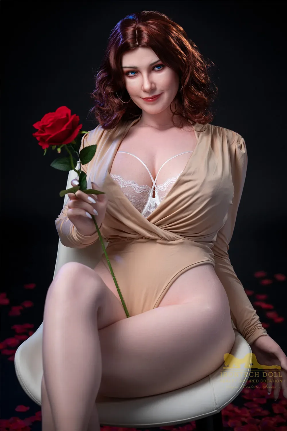 Irontech | Carmel 5ft 3 /160cm BBW Silicone Sex Doll view 1