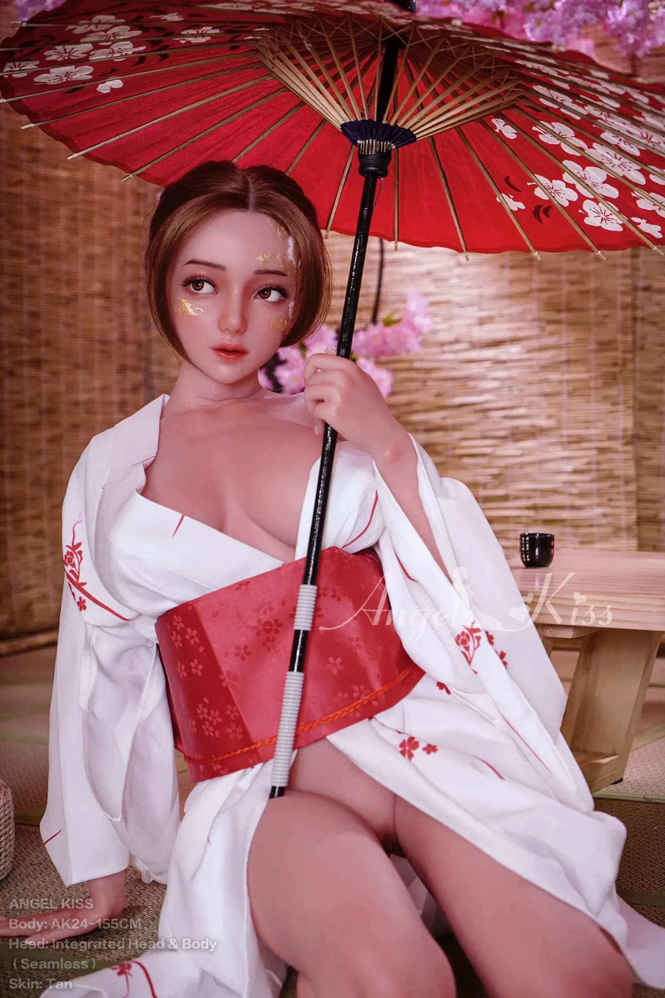 Angel Kiss | Doreen Webb - 155cm/5ft1 Oriental Classic Beauty Silicone Sex Doll (All-in-one) view 5