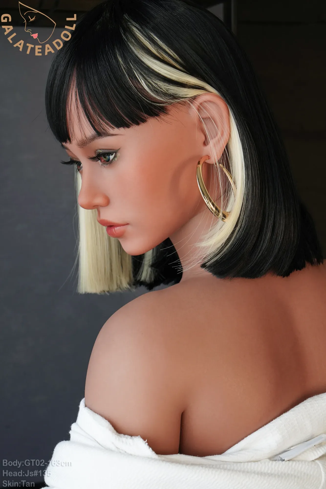 Galatea | Ameroa - 5.4ft (163cm) JS135 Head ROS Full Silicone Love Doll view 5