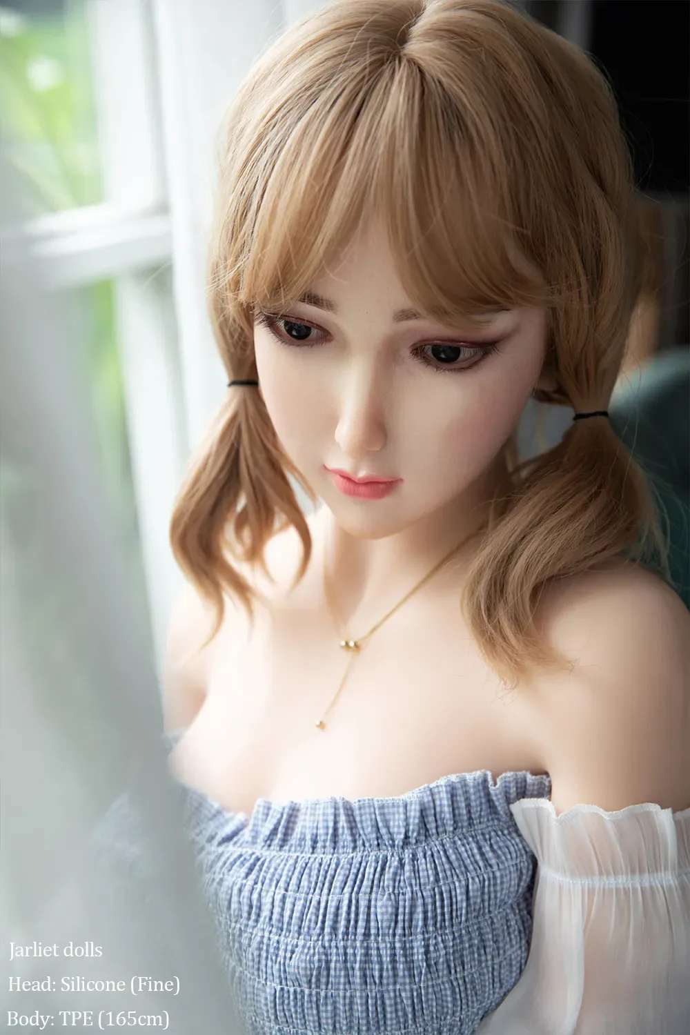 Jarliet |Fine -5ft 4/165cm Silicone Head Sex Doll view 3