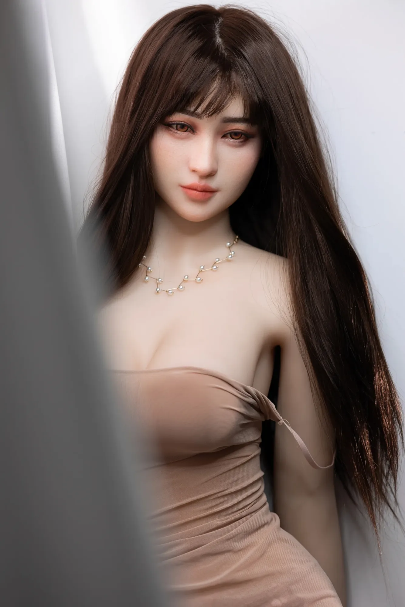 AIBEI | June- 5ft2/158cm Medium Breast Silicone Head+TPE Body Sex Doll view 7