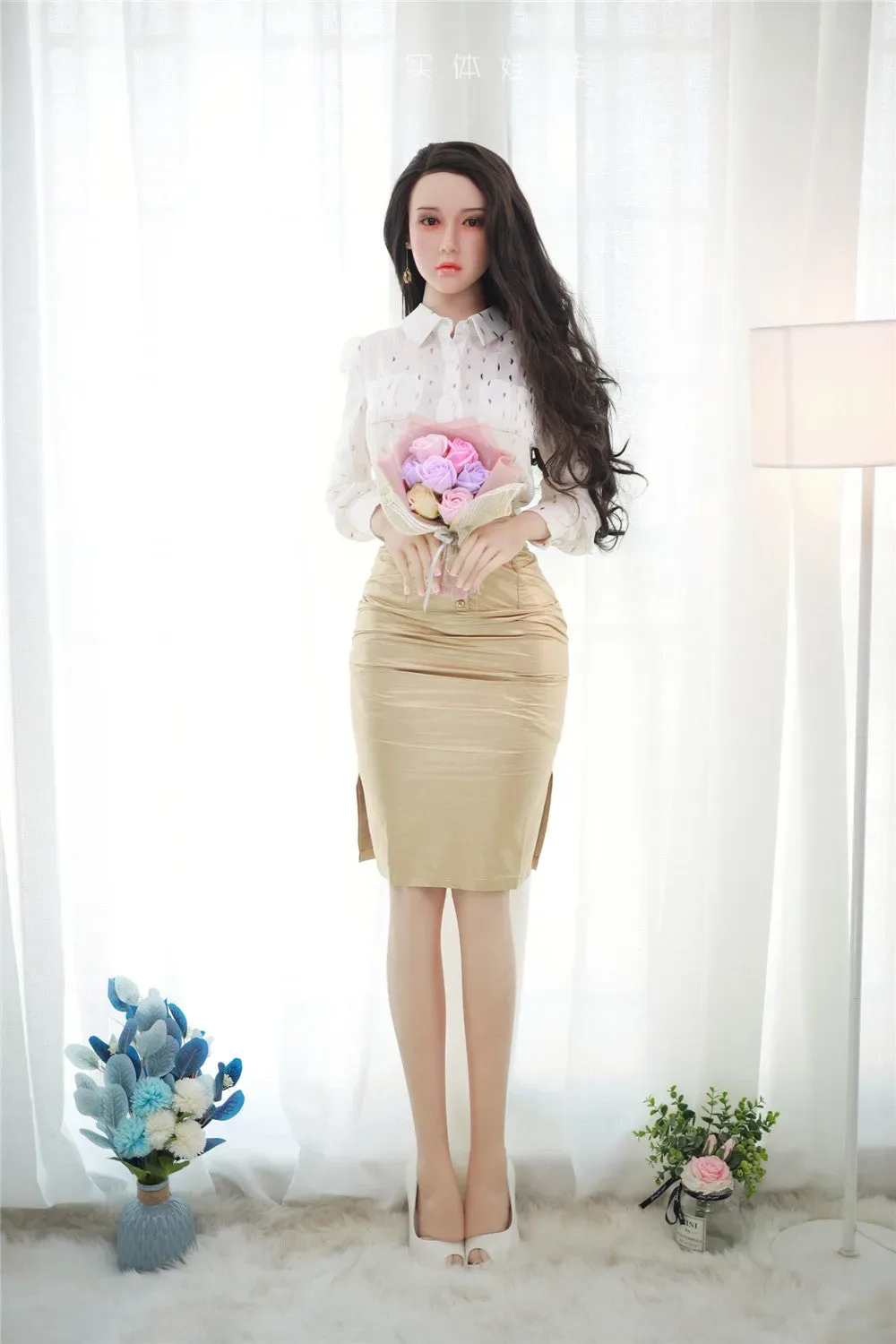 JY | Gorio-5ft 6/168cm Big Breasts Silicone Head Sex Doll view 7