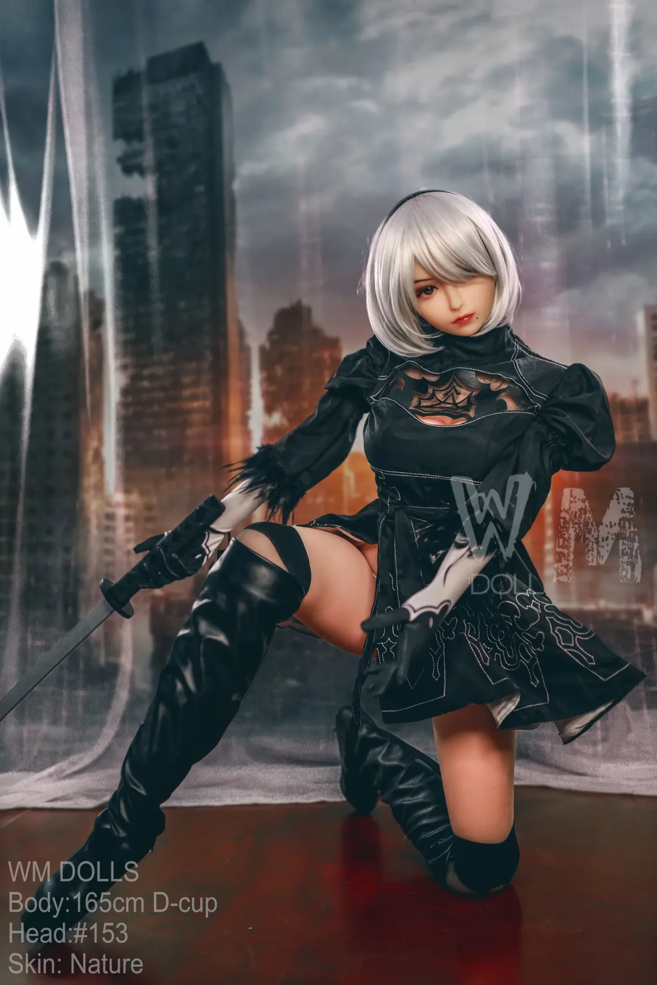 WM | 2B Anime 5ft 5/ 165cm D Cup Cosplay Sex Doll view 1