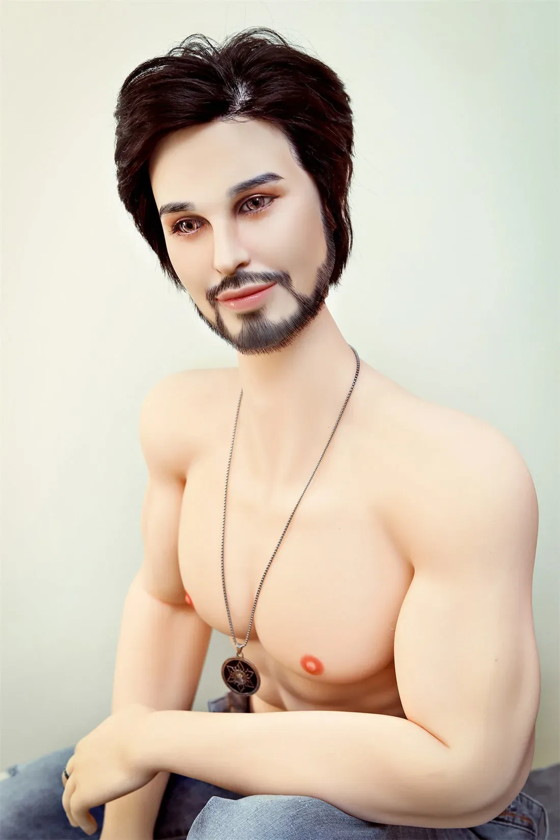 SY | Micheal - 5ft 4 (162cm) Enthusiastic Bearded Style Male Sex Doll For Women view 2