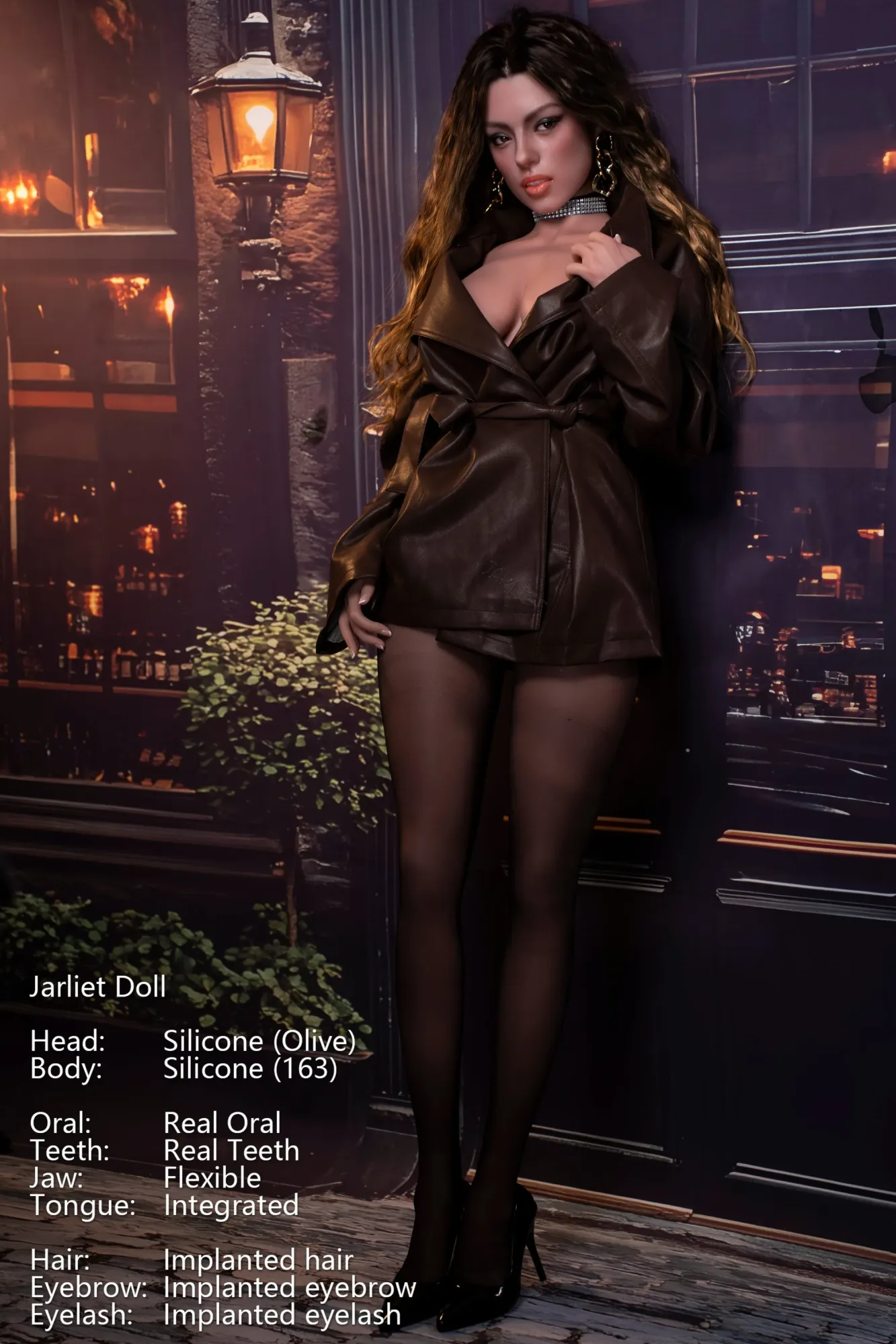 Jarliet | Olive 2 - 5ft 3/163cm Realistic ROS Head Full Silicone Sex Doll view 6