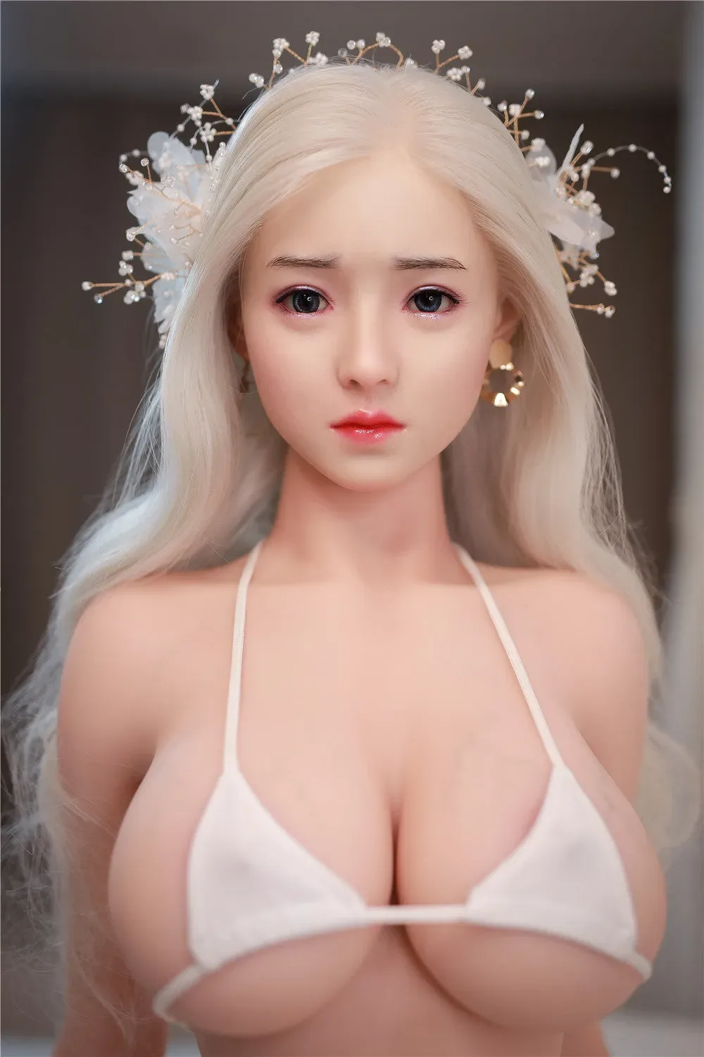 JY | JingYa-5ft 2/157cm Silicone Head Big Breasts Sex Doll