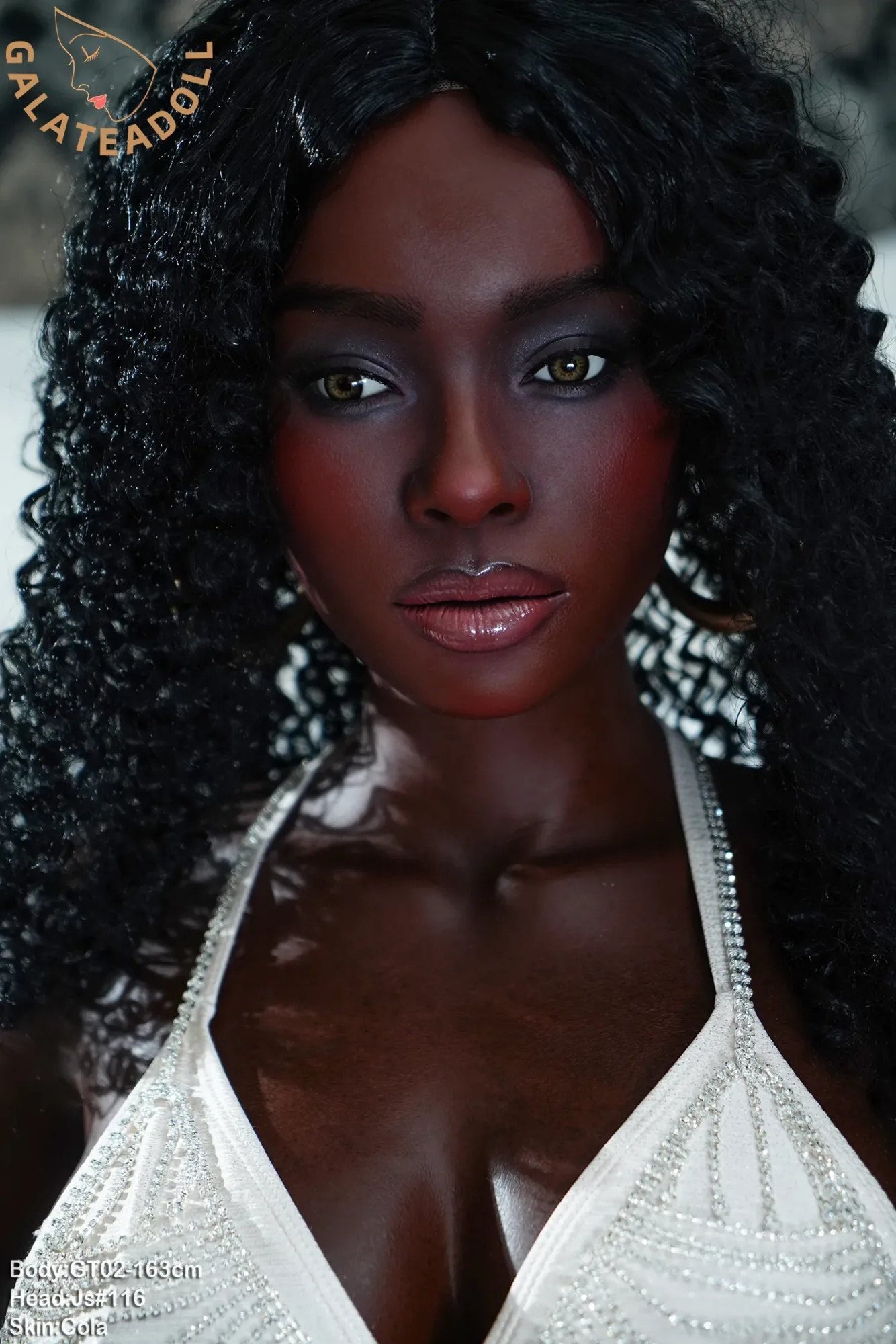 Galatea | Cassia-163cm(5ft4) ROS Full Silicone Medium Breast Black Sex Doll view 8