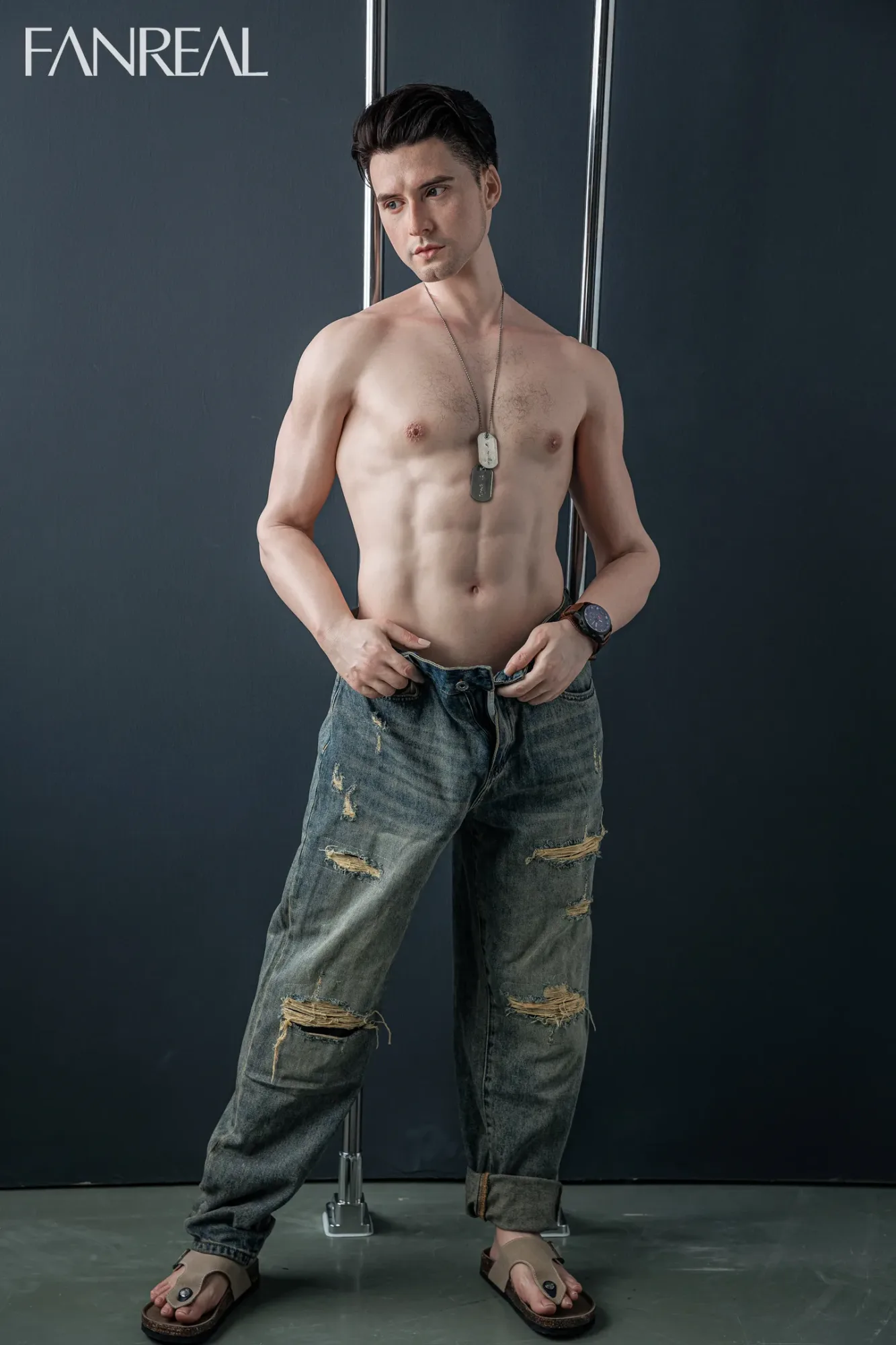 FanReal | Henry - 5ft 8/173cm Male Full Silicone Realistic Sex Doll view 8