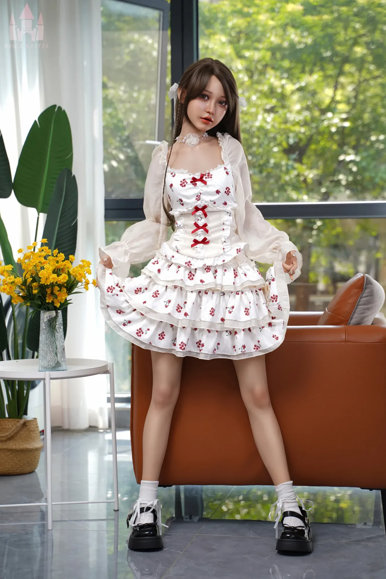 Dolls Castle | Janice- 5ft 2/158cm Petite Slender Silicone Sex Doll(In Stock US) view 8