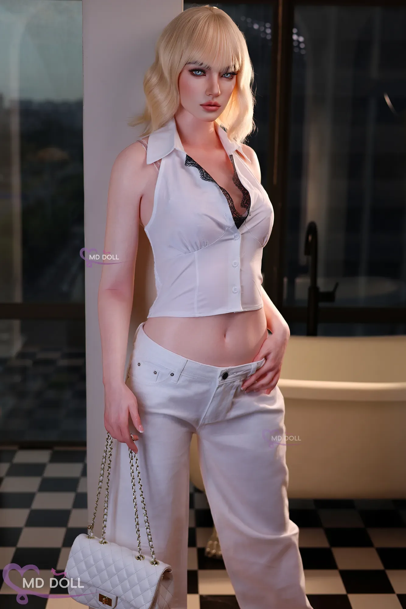 MD Doll | Joan - 166cm /5ft5 D-Cup Realistic Blonde Silicone Sex Doll view 7