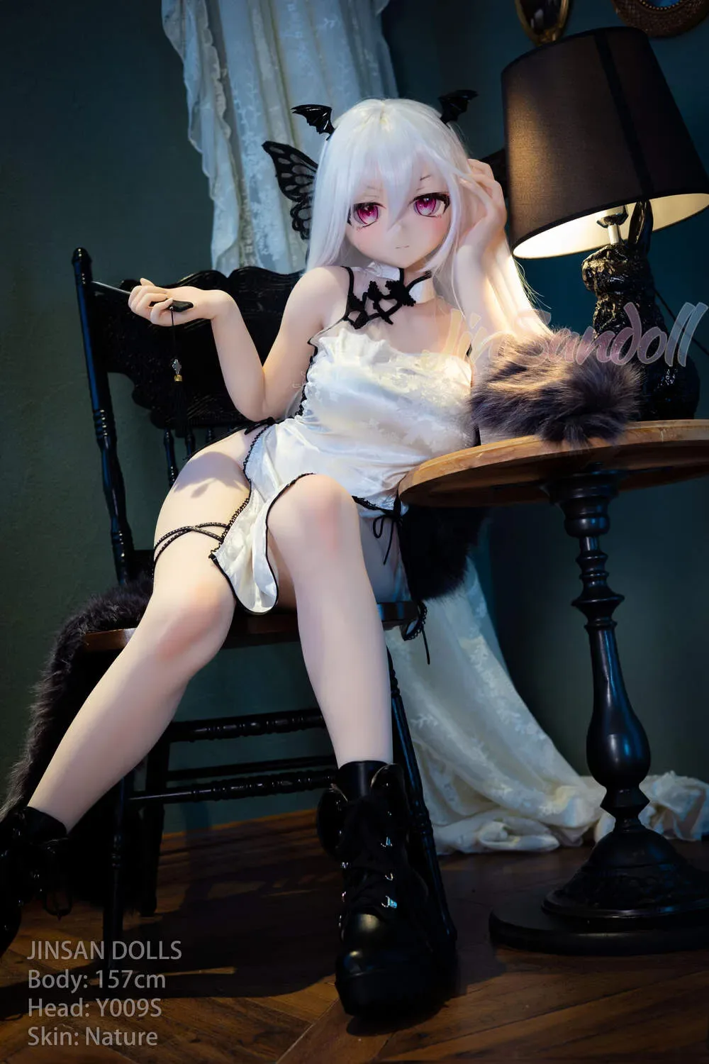 WM | Mila - 5ft 2/157cm White Hair Anime S-TPE Sex Doll view 6