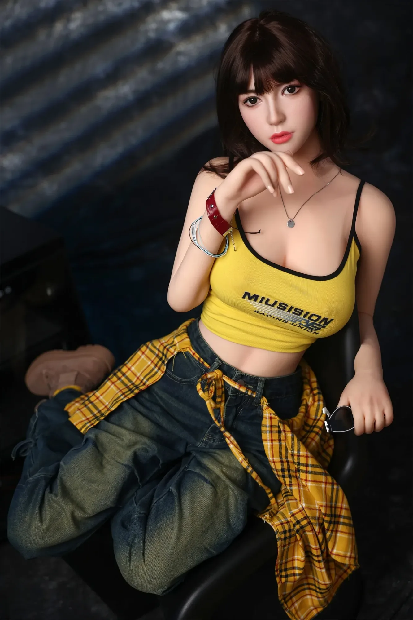 Orange In | Kaley -5ft 6/168cm Movable Jaw Silicone Sex Doll view 7