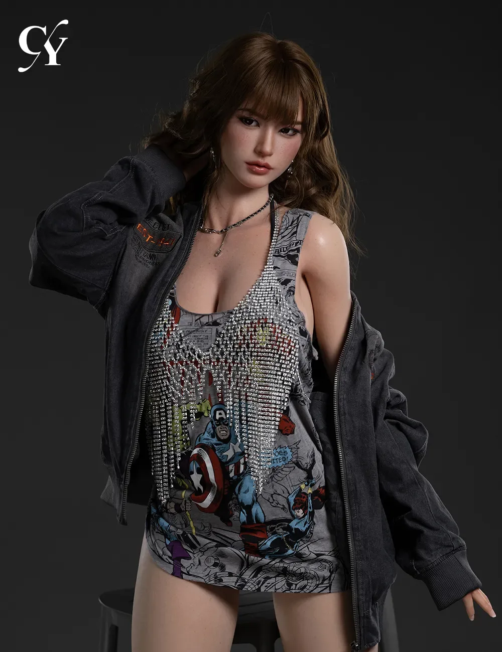 TOP-CY | 168cm (5ft6) F-Cup Silicone Sex Doll - Yuki view 3