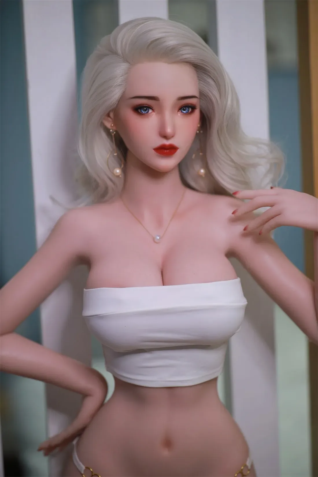 JY | Galaxy - 5ft 3/161cm Big Breasts Thin Waist Asia Silicone Sex Doll view 1