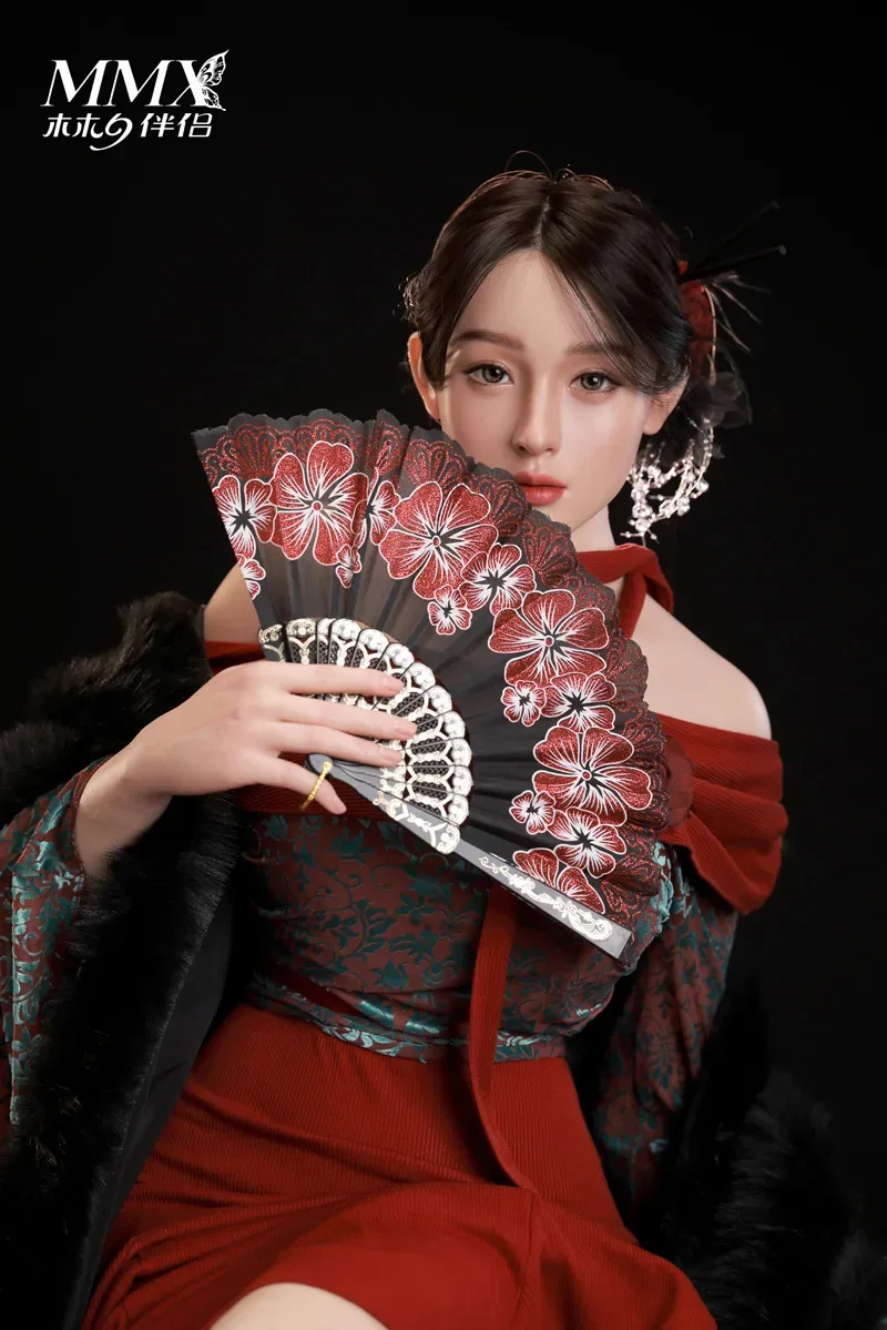 MMX Doll | Mengqi -5ft 4/163Acm D-Cup Asian Silicone Sex Doll (Enhanced Makeup) view 4