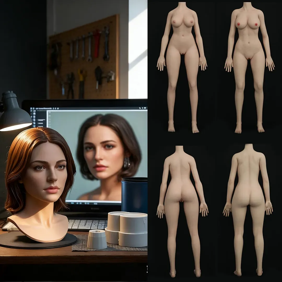 Custom Silicone Head Made From Photos and Add an Existing Doll Body. view 1