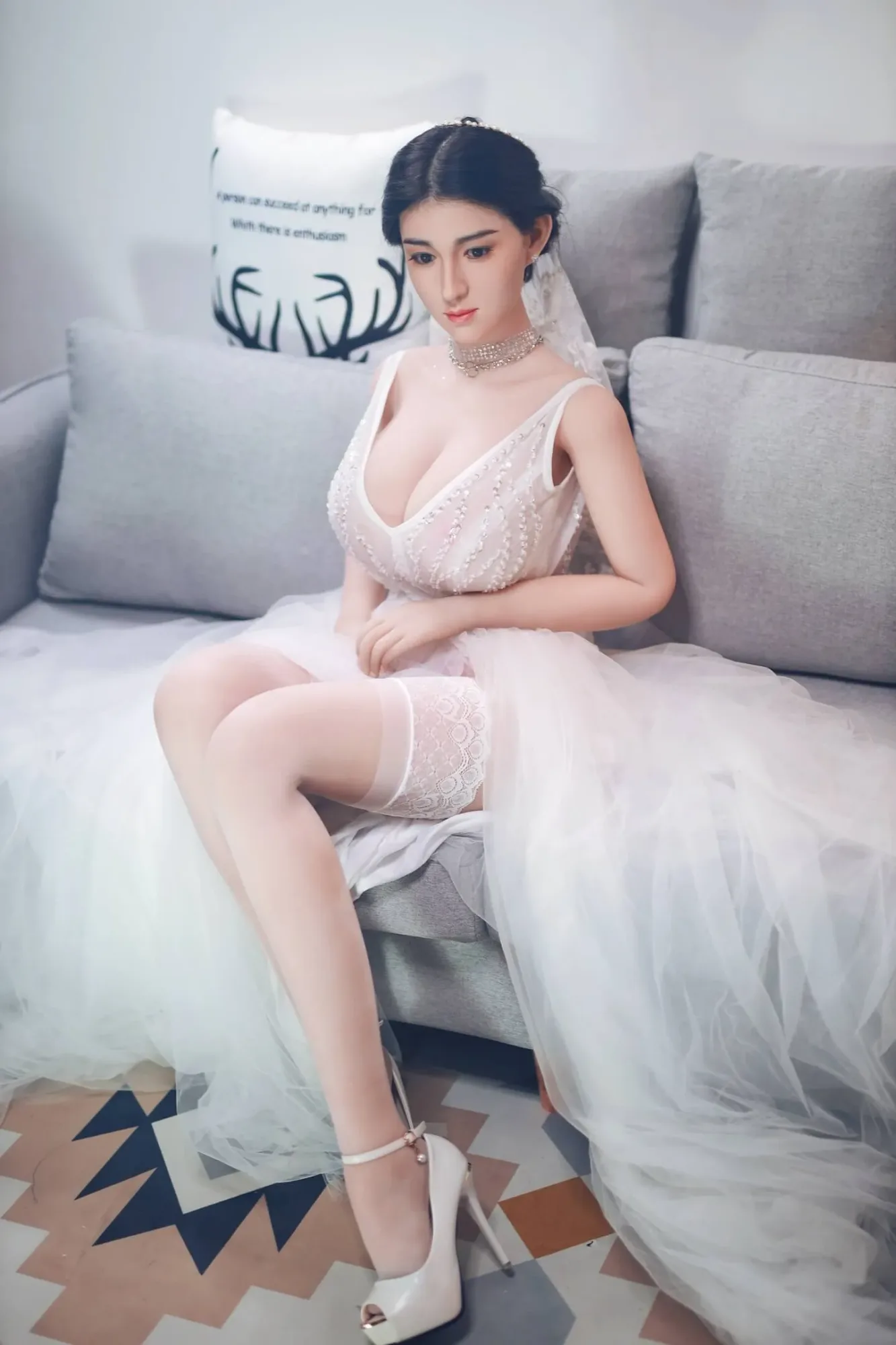 JY | Gia-5ft 5/164cm Silicone Big Breasts Sex Doll view 6