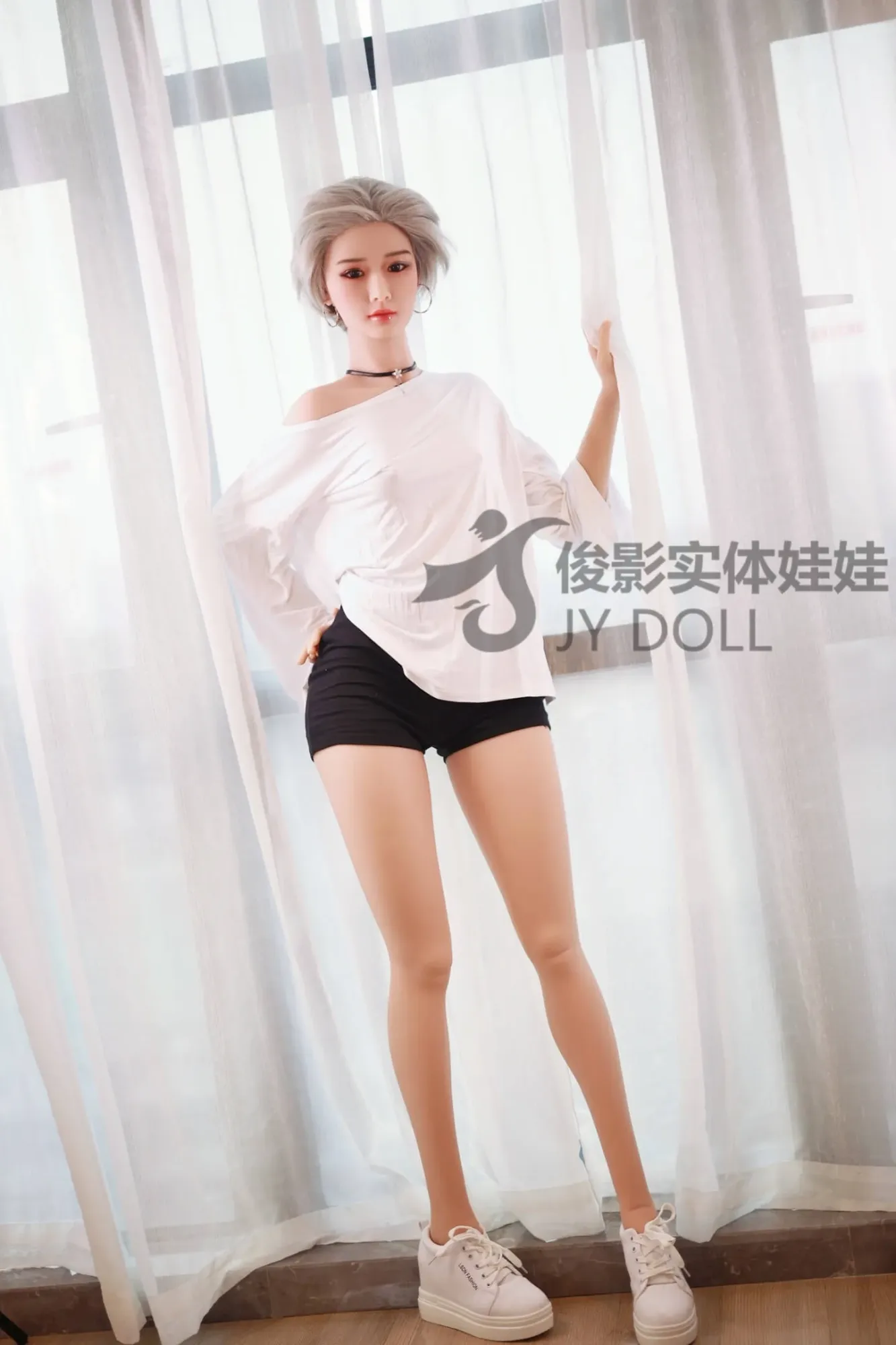 JY | Kiki-5ft 2/157cm Small Breasts Silicone Head Sex Doll view 5