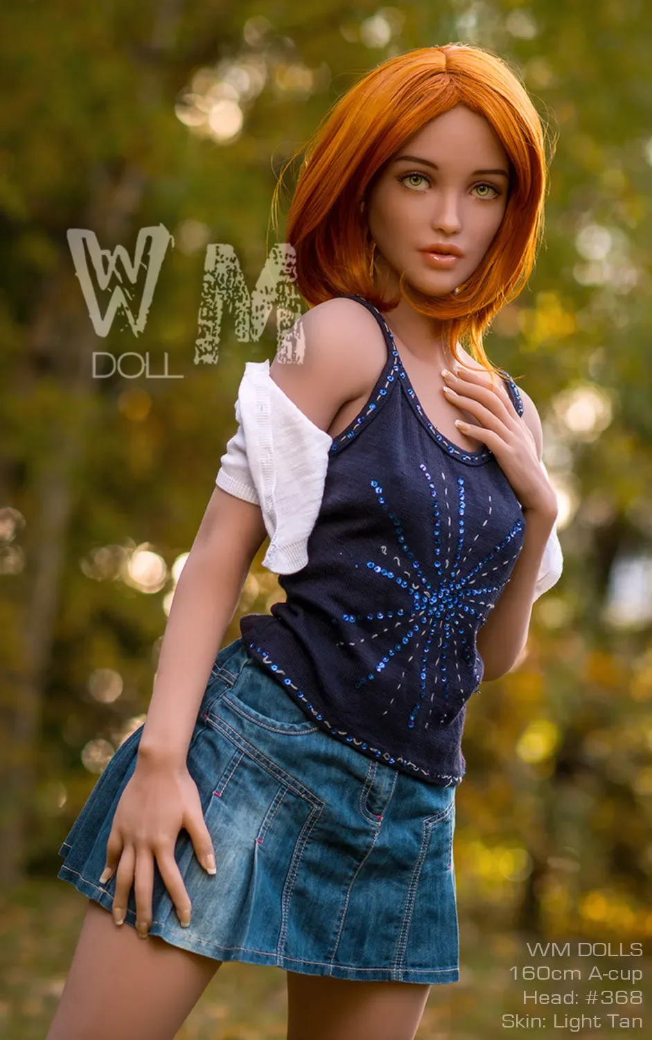 WM | Amber(368#S)  5ft 3/ 160cm A Cup Sex Doll (In Stock US)