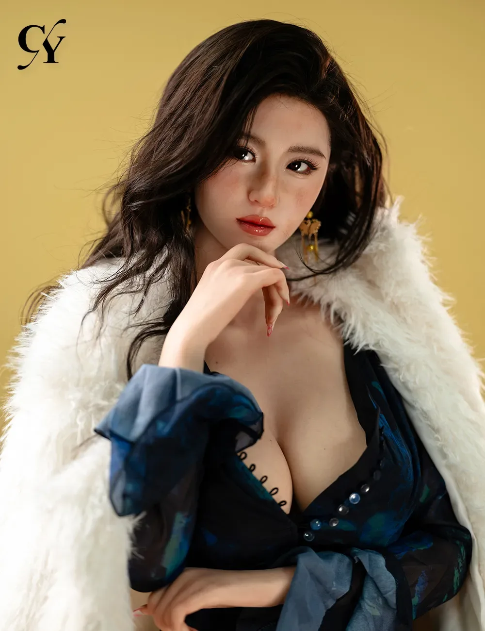 TOP-CY | Xixi 168cm/5ft6 F-Cup Silicone Head Realistic Asian Sex Doll