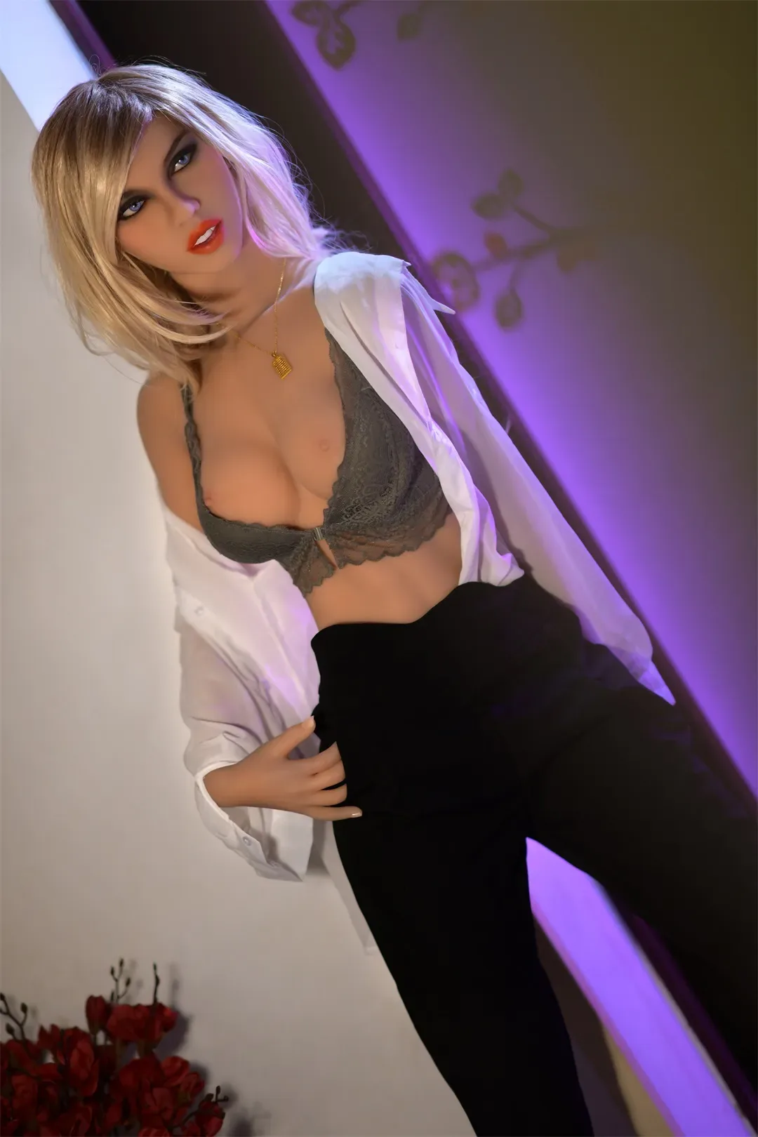 6YE | Giada - 5ft7/170cm Skinny Blonde OL Doggy-able Sex Doll view 6