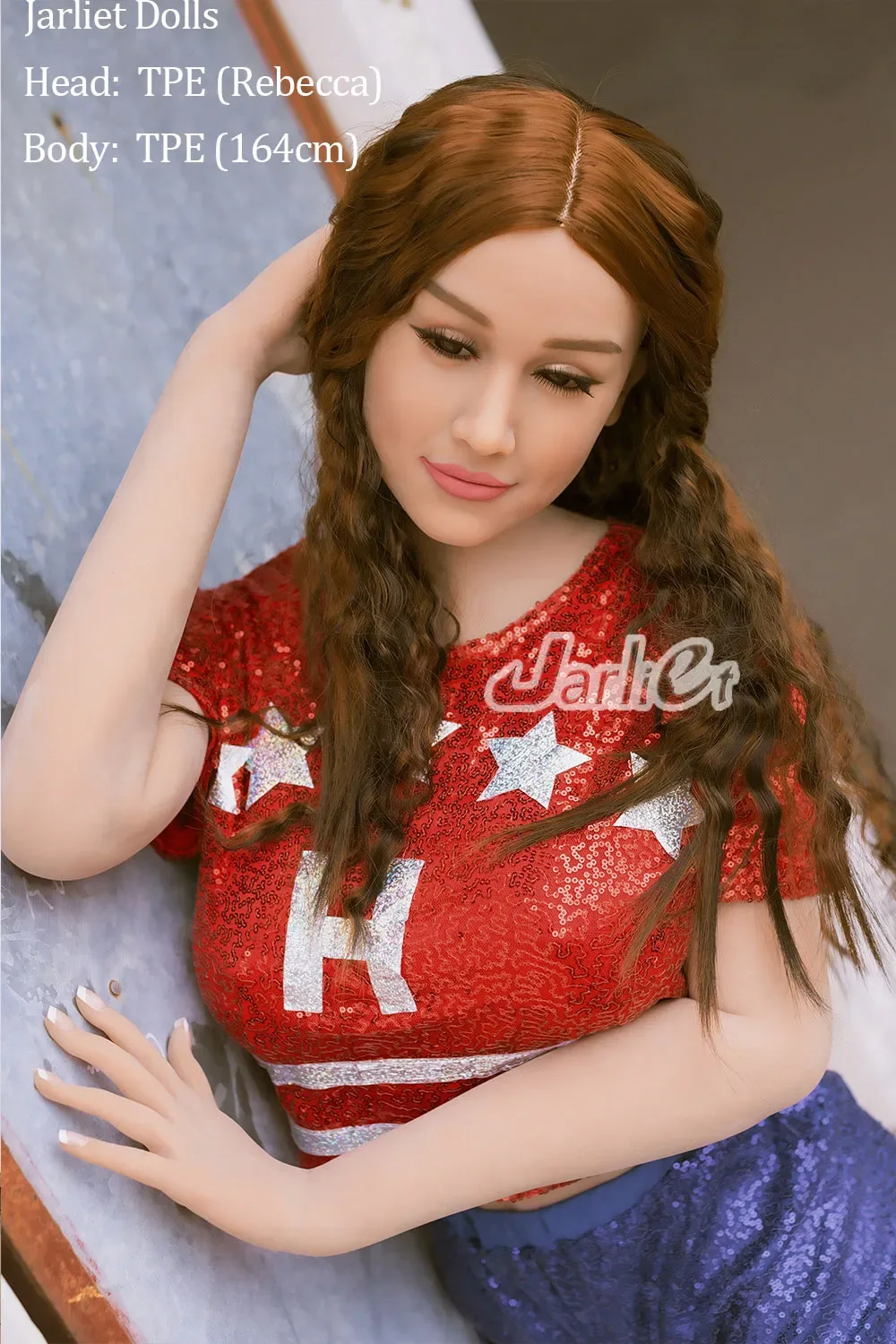 Jarliet |Rebecca- 5ft 4 /164cm Medium Breast Enchanting Realistic Sex Doll view 7