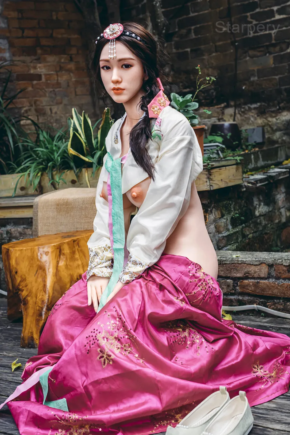 Starpery | Jin - 5Ft 4/163cm 3rd Generation Doll G cup Asian Doll silicone Sex Doll view 6