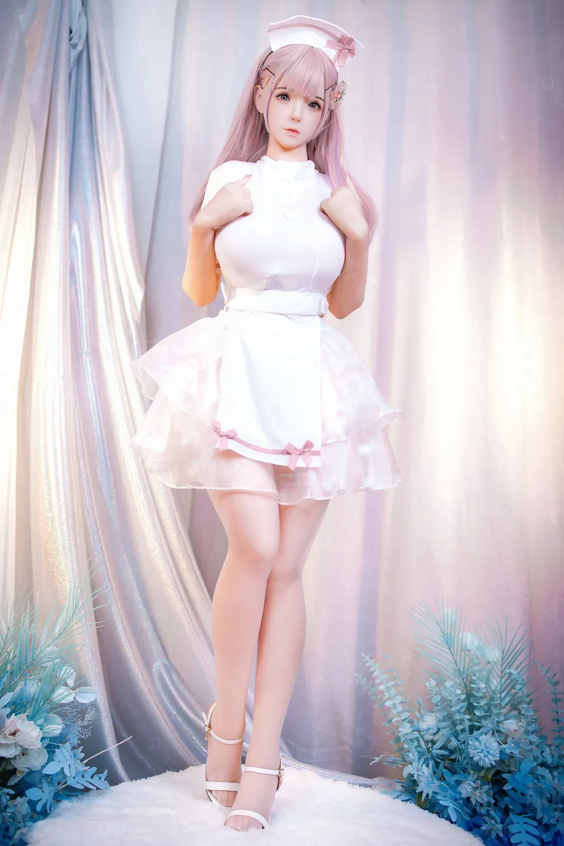 MZR JR | Hana - 5Ft 2(157cm) Sexy Japanese Nurse Silicone Sex Doll view 4