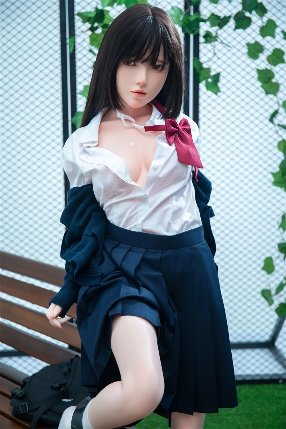 Irontech | Linnai - 4ft 8 (148cm) Japanese Girl Silicone Sex Doll view 2