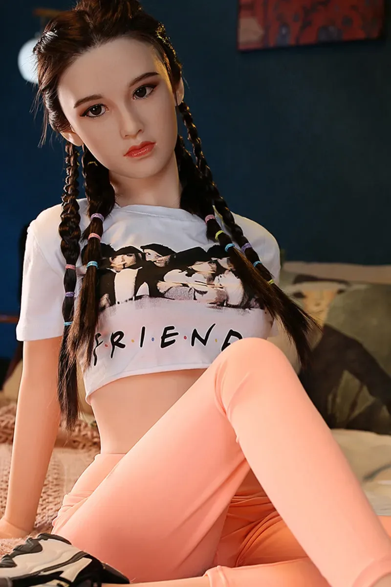 SY | Joyce - 160cm (5ft3) Small Breast Japanese Style Sex Doll With Long Hair (In Stock US) view 4