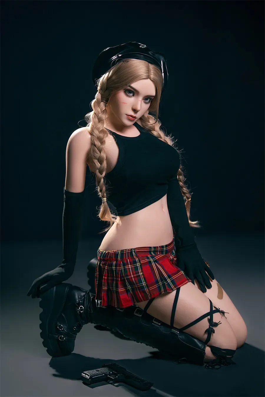 SY | Lydia - 5ft 5/164cm Blonde Braided Silicone Sex Doll view 3