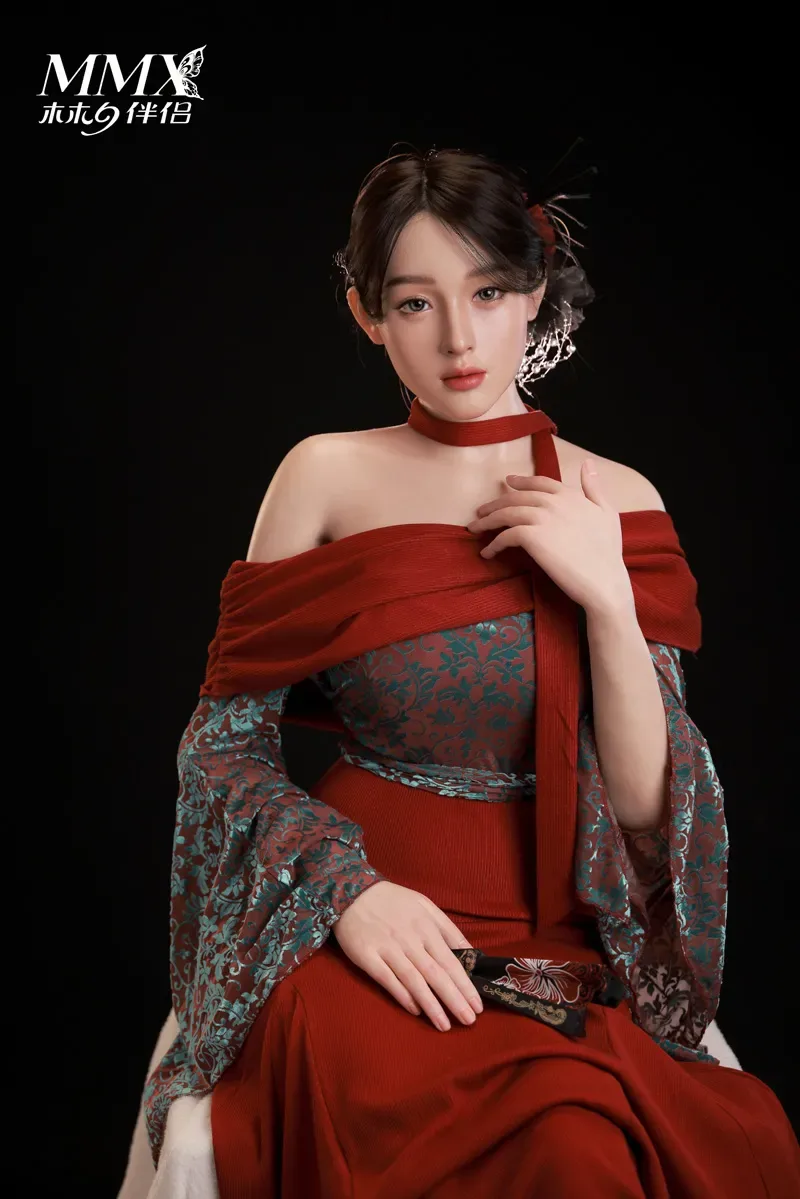 MMX Doll | Mengqi -5ft 4/163Acm D-Cup Asian Silicone Sex Doll (Enhanced Makeup)