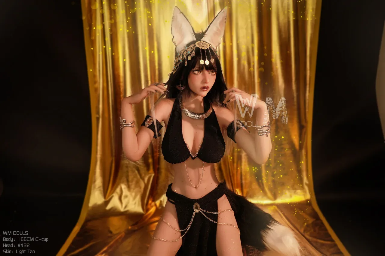 WM | Egyptian Catgirl(432#) 5ft 5 / 166cm C Cup Furry Sex Doll view 6