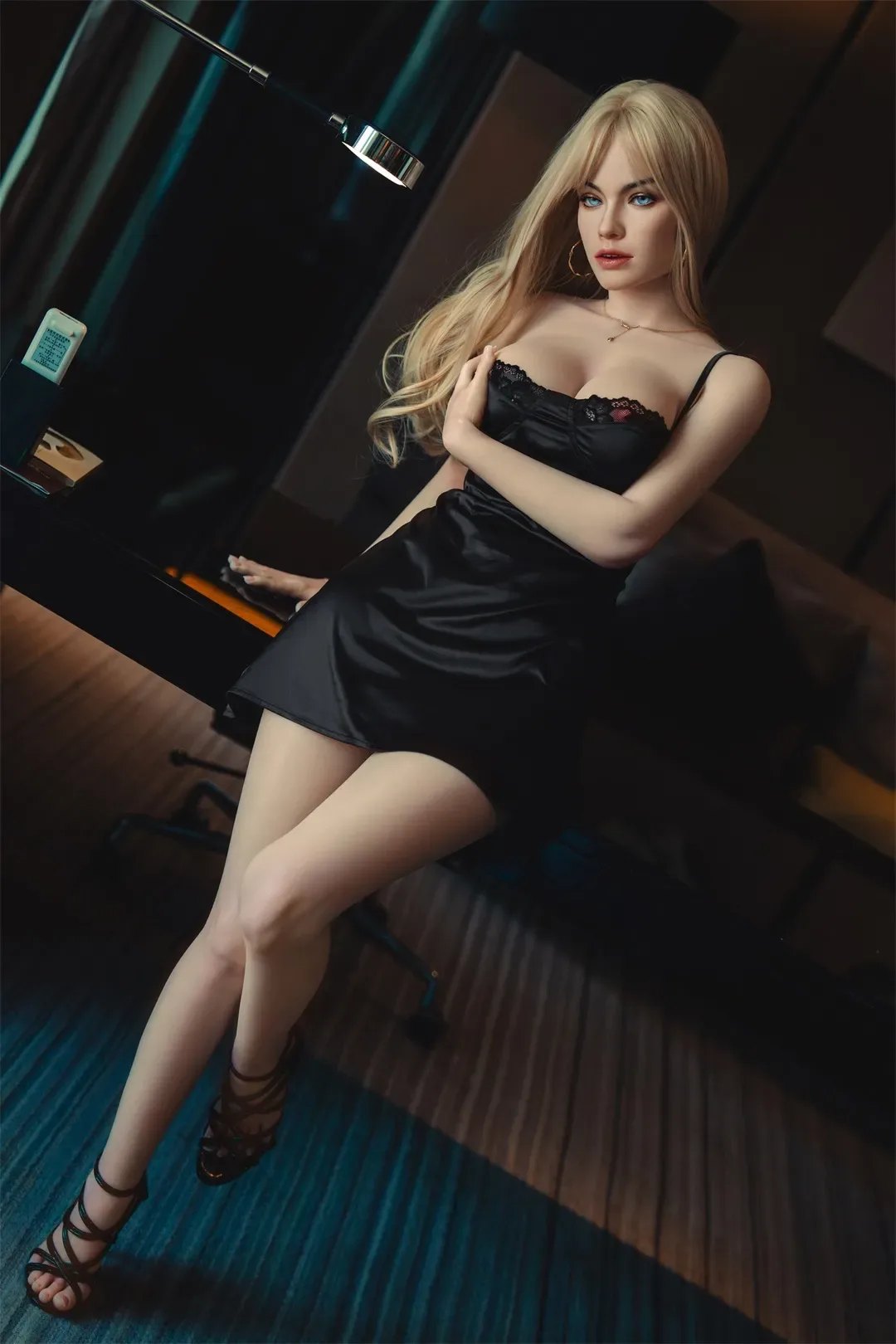 Top Fire | Lia - 5ft 1/158cm D-cup  ROS Silicone Sex Doll With Auto Blowjob (In Stock US) view 5