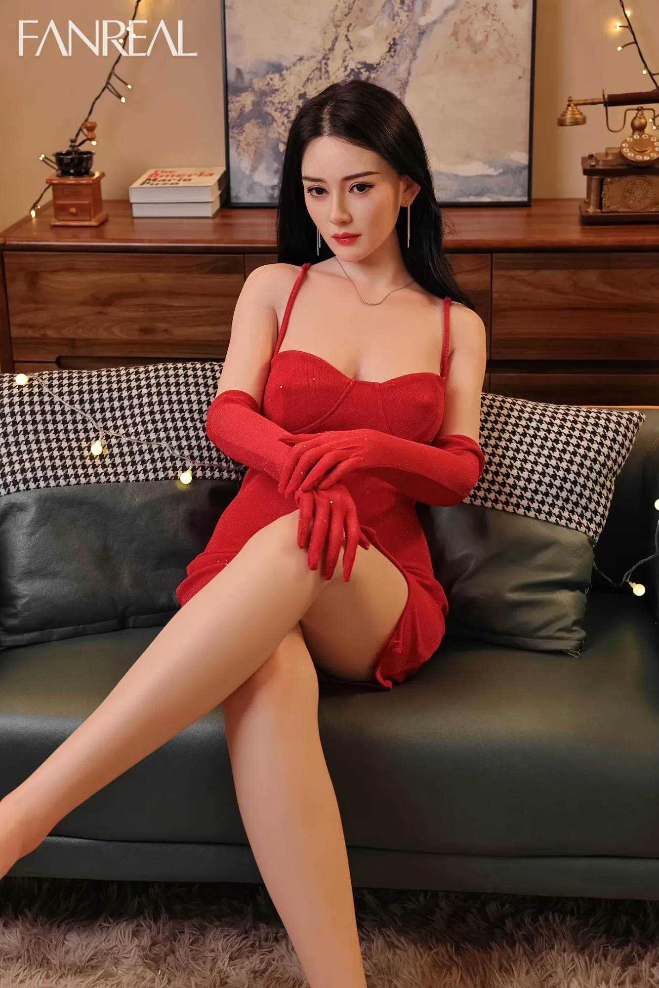 FanReal | Ling - 5ft 7/170cm D-cup Christmas Lifelike Silicone Sex Doll view 8