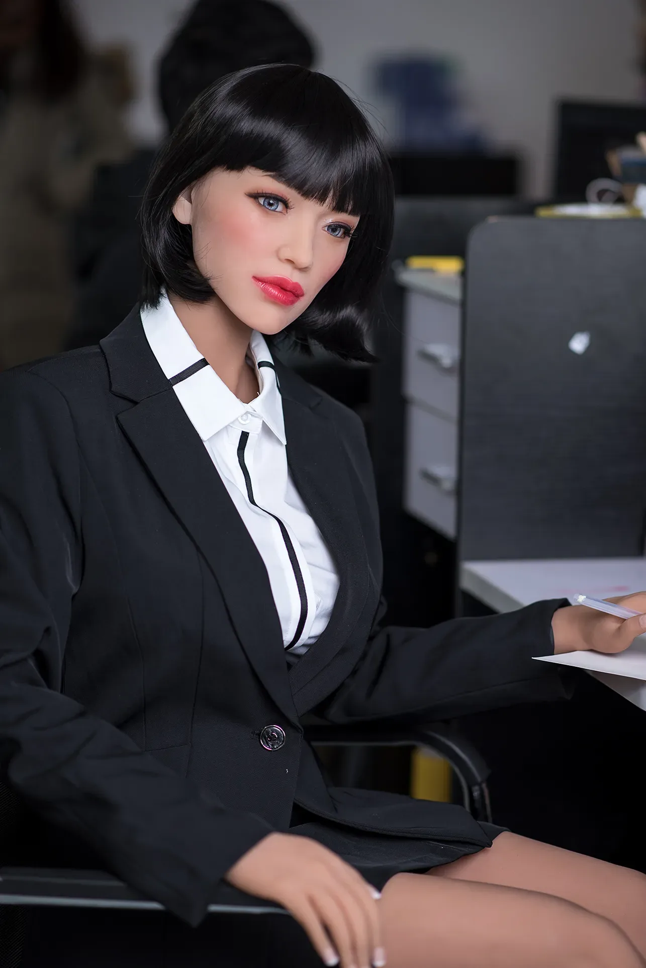 6YE | Juniper - 5ft5/165cm Big Boobs Asian Japanese OL Sex Doll view 6