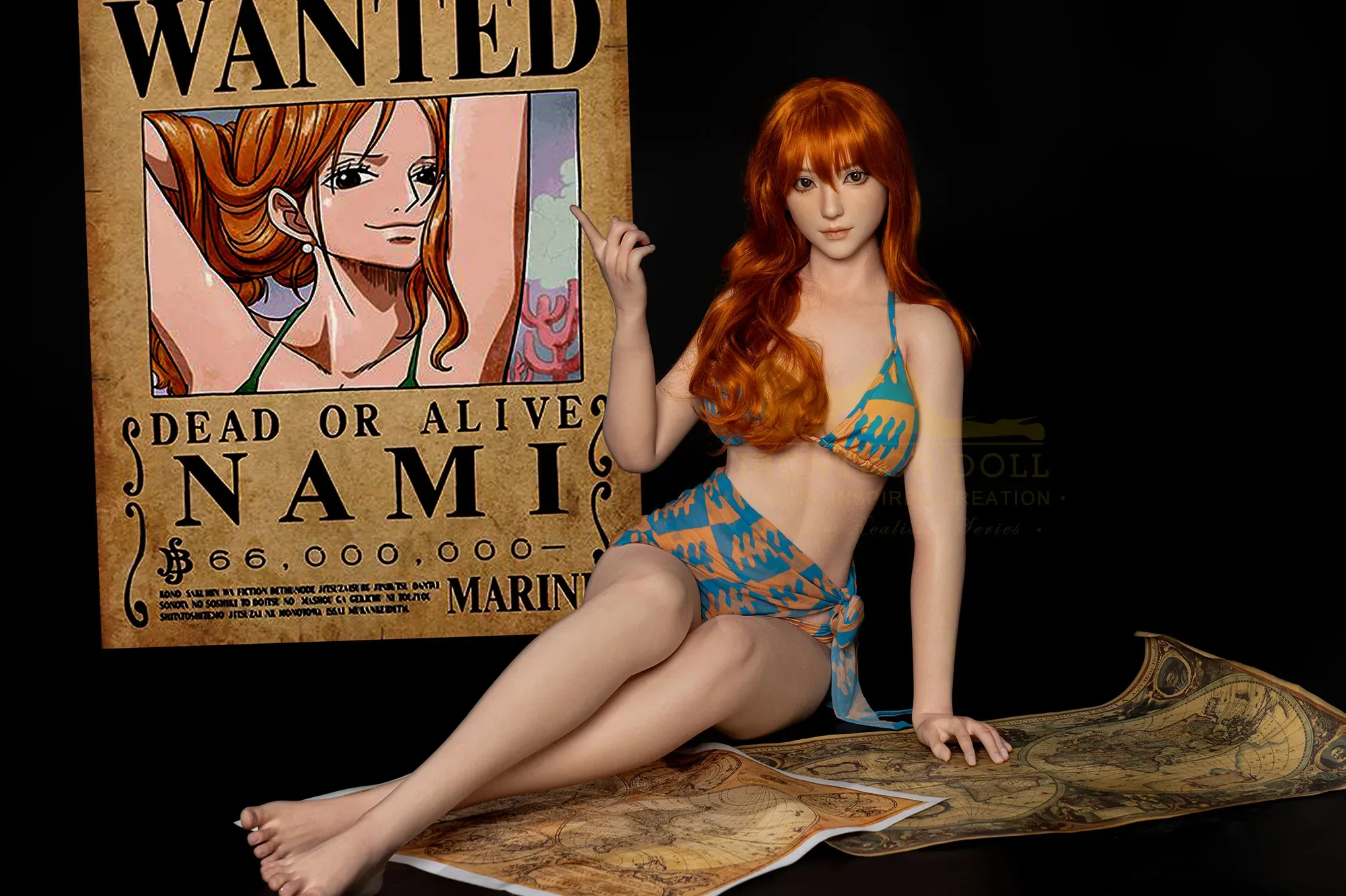 Irontech | Nami - 5ft5/166cm Anime Cosplay Silicone Doll view 7