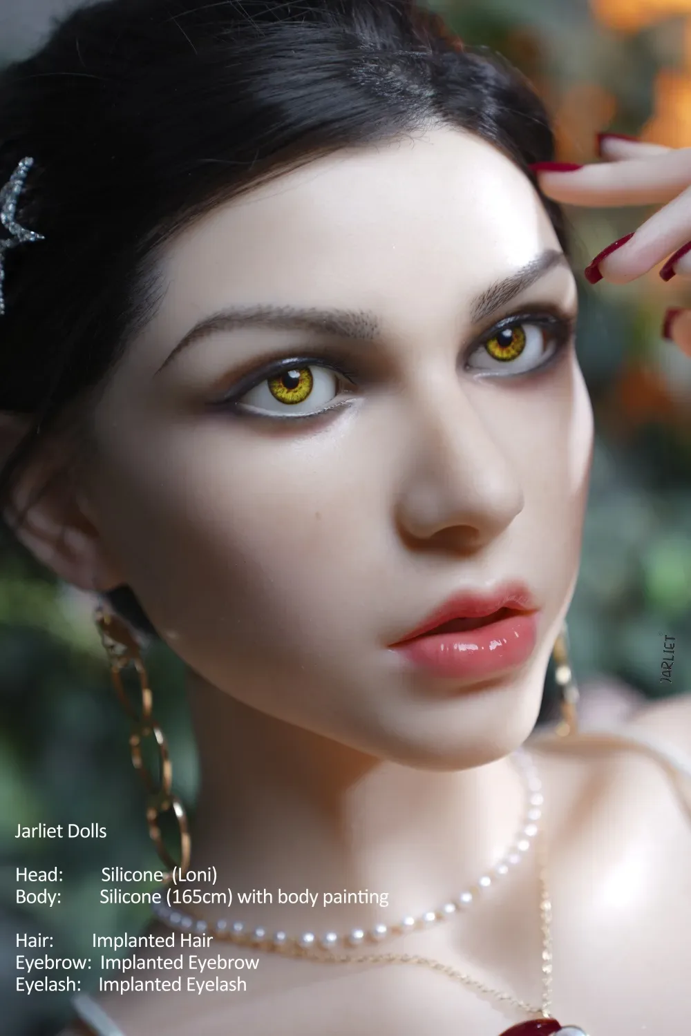 Jarliet丨Loni -5ft 4/165cm ROS Movable Jaw Silicone Sex Doll view 4